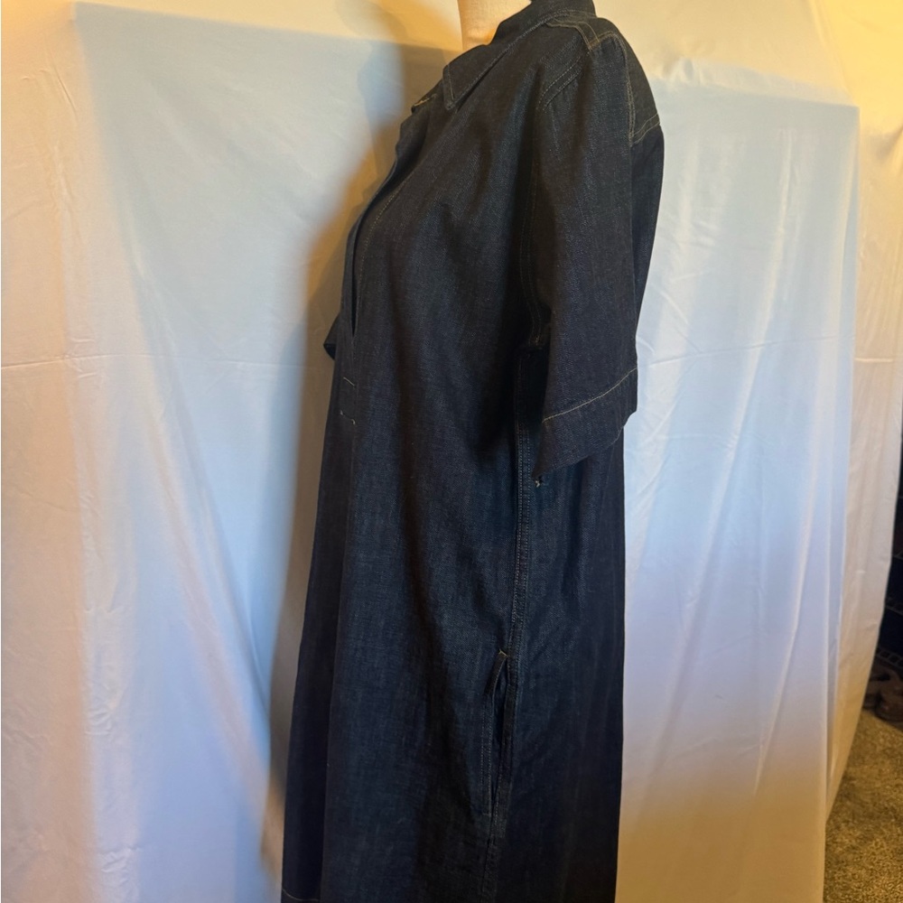 Ralph Lauren Indigo Denim Dress - Picture 3 of 9